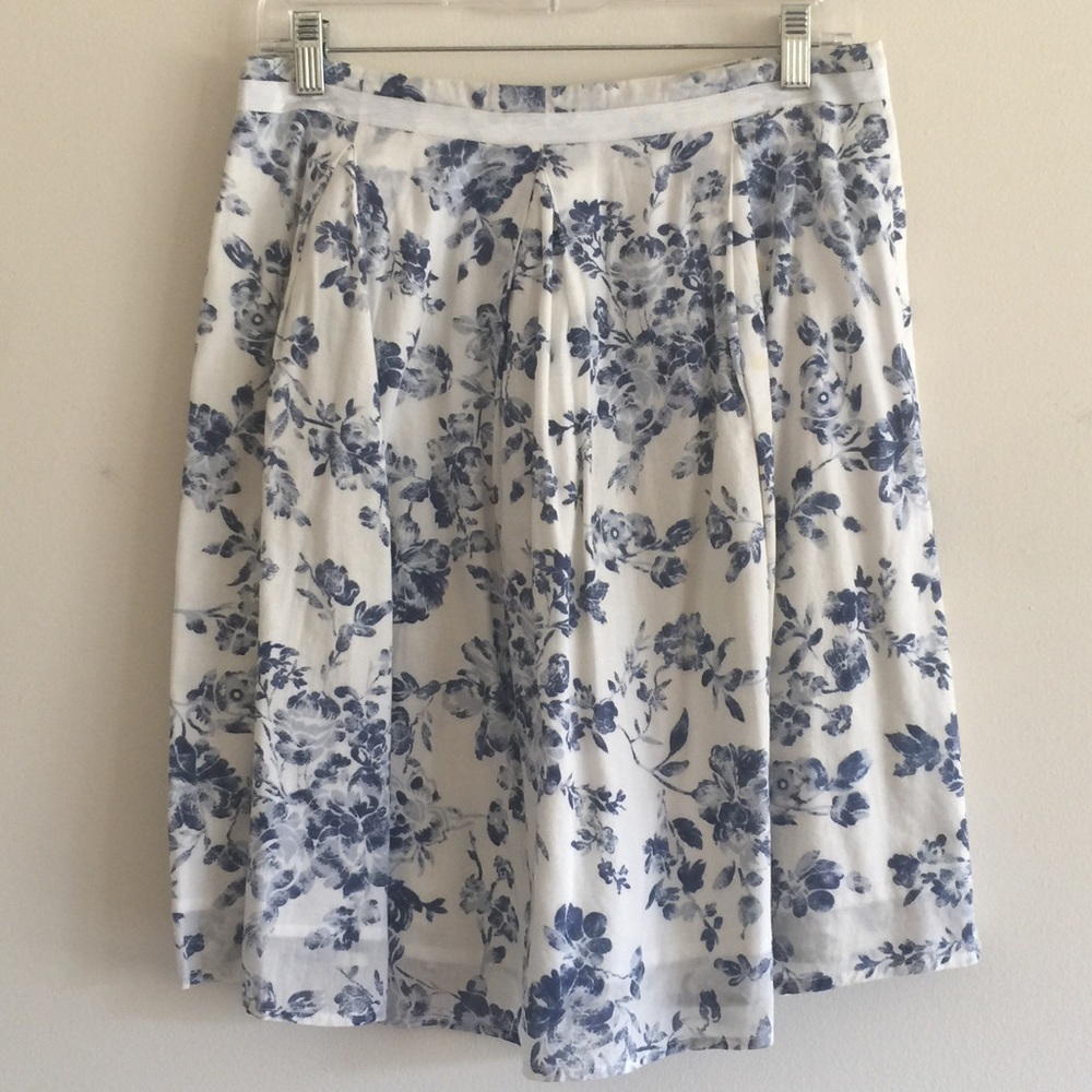 A-Line cotton mini  skirt, size S